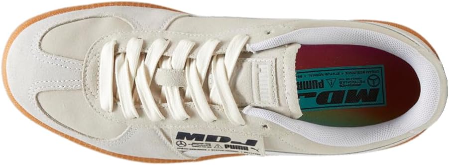 Мужские кроссовки PUMA Mercedes AMG Petronas F1 X Mad Dog Jones Palermo с шнуровкой - Повседневные, Off White, слоновая кость — фото 4