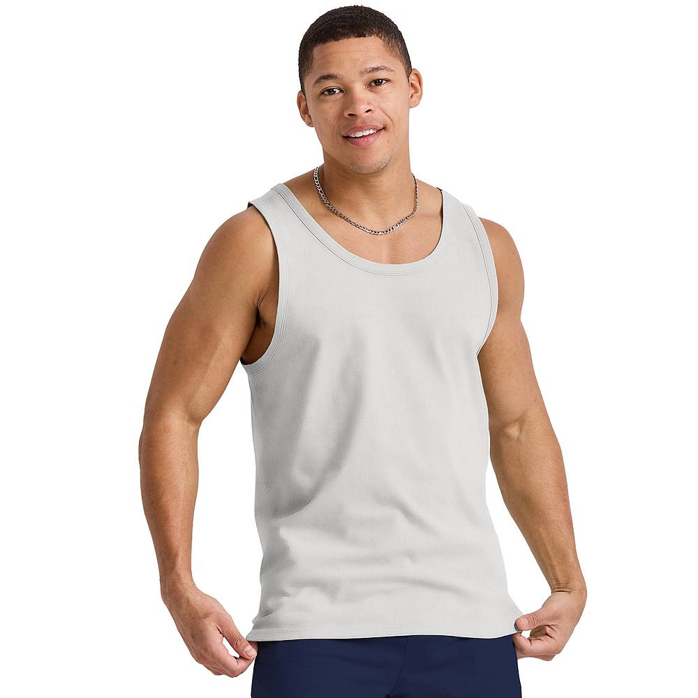 

Мужская майка из джерси Hanes Originals Tri-Blend, цвет Eco White