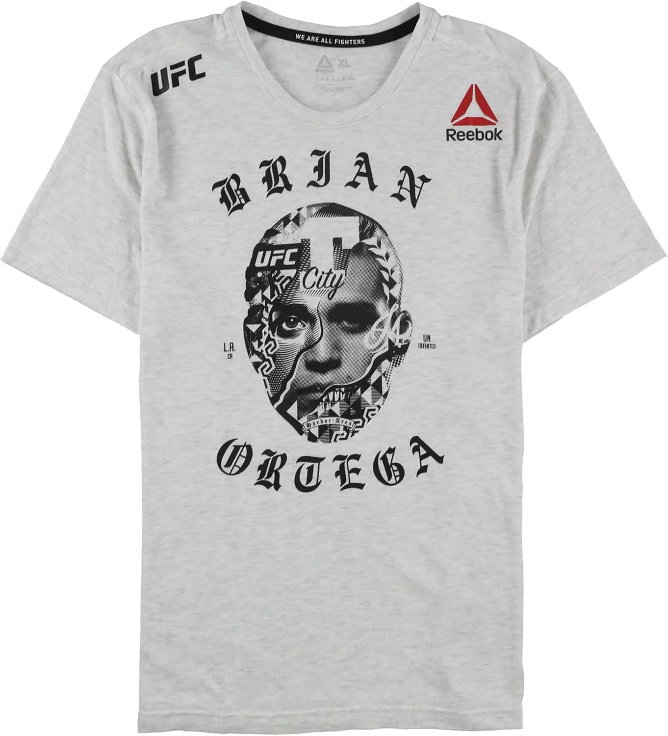 

Футболка Reebok Brian Ortega мужская с принтом