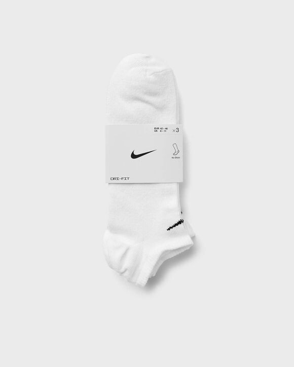 

Носки Nike Lightweight Training No-Show Socks (3 Pairs), белый/черный
