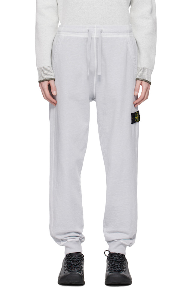 

Мальфиле флисовые брюки с эффектом состаренности Stone Island, серый