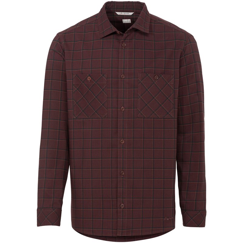 

Shirt me jerpen ls shirt iv Vaude, цвет dark oak