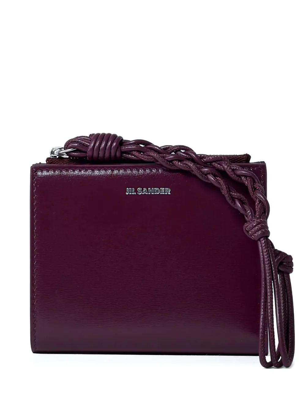 

Мини-кошелек из кожи JIL SANDER, красный