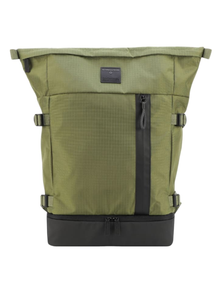

Рюкзак Strellson, цвет dark olive