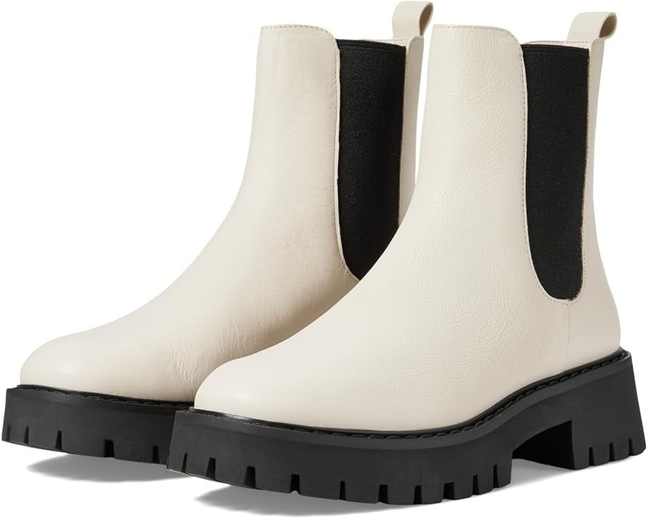 Michael Kors Asher 40F4ASFE5L Женские кремовые кожаные челси