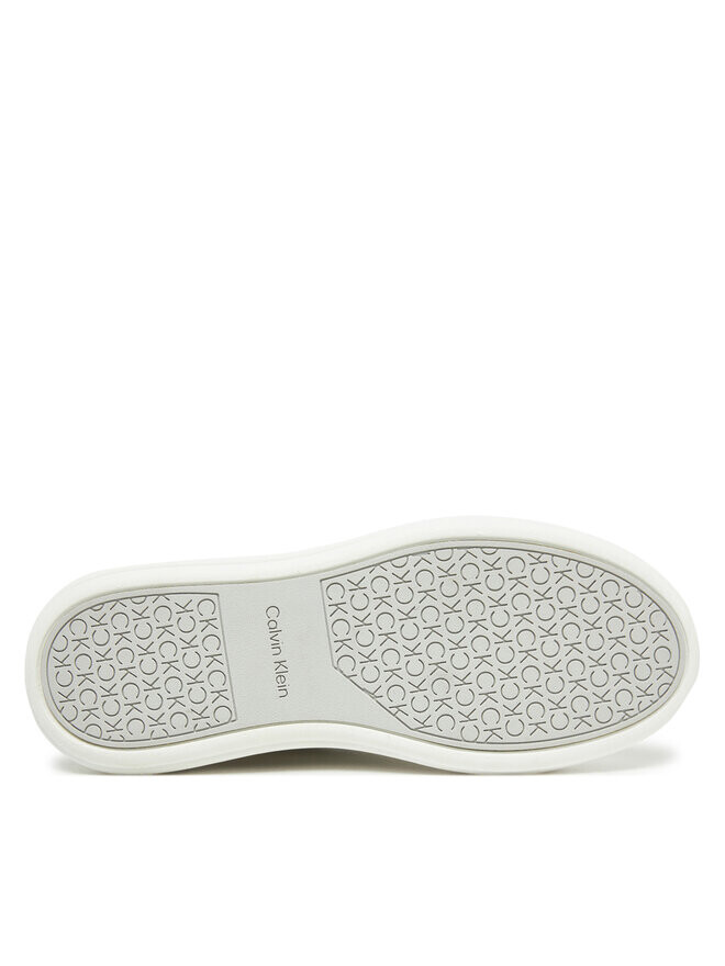 Кроссовки Calvin Klein Cupsole Lace Up - Suede Bt HW0HW02404, белый — фото 4