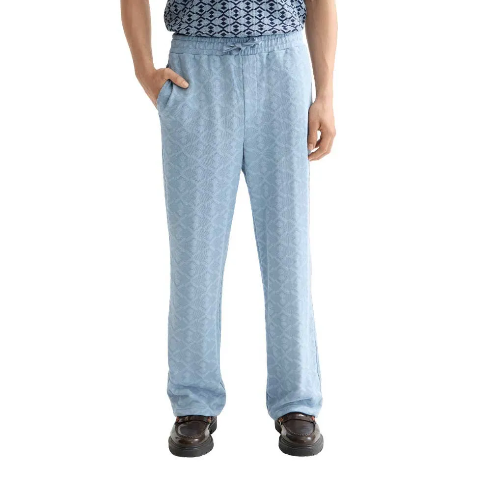 

Брюки Scotch & Soda Jacquard Terry sweat, синий