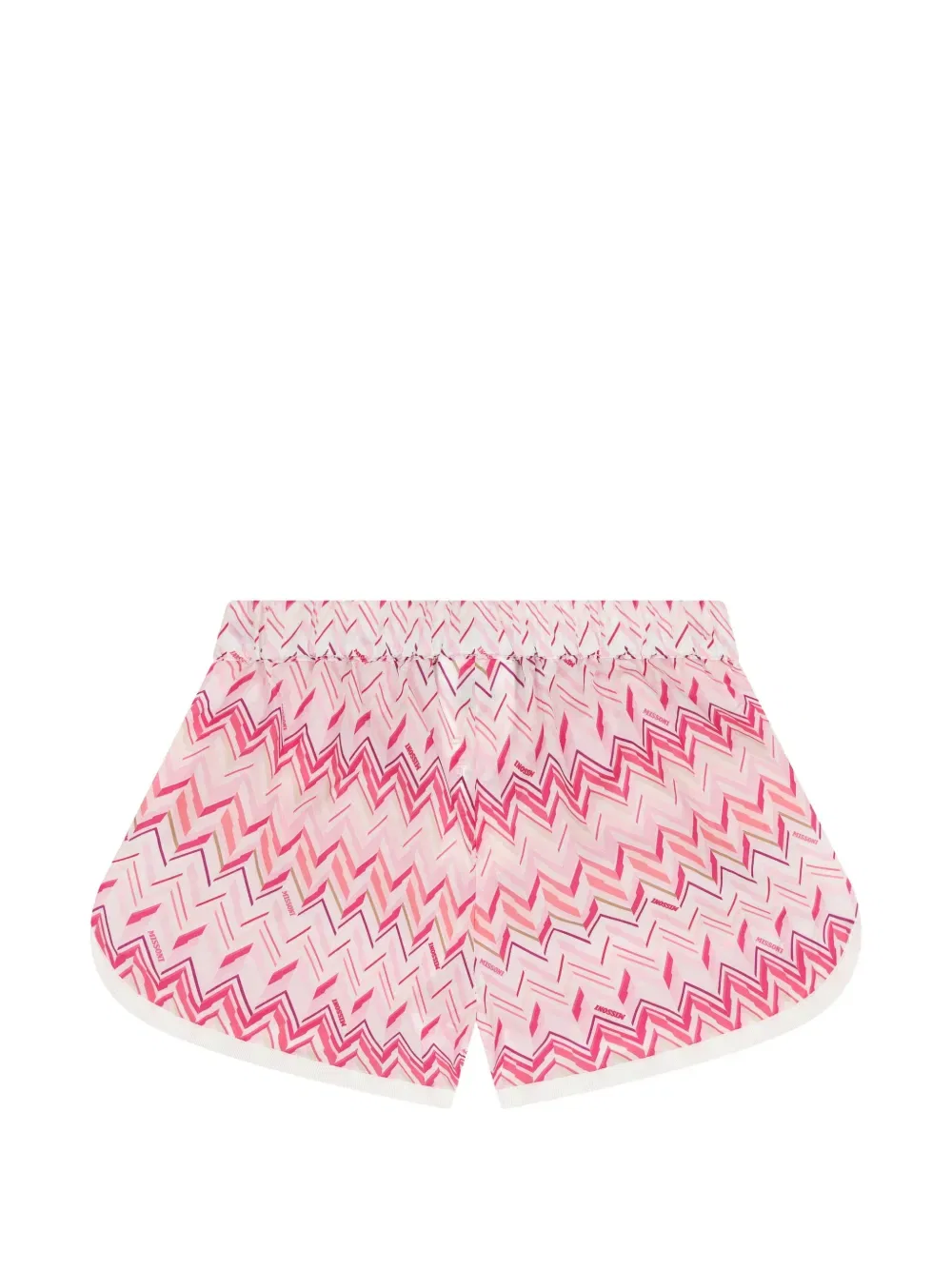 Шорты «зигзаг» Missoni Kids, розовый — фото 2