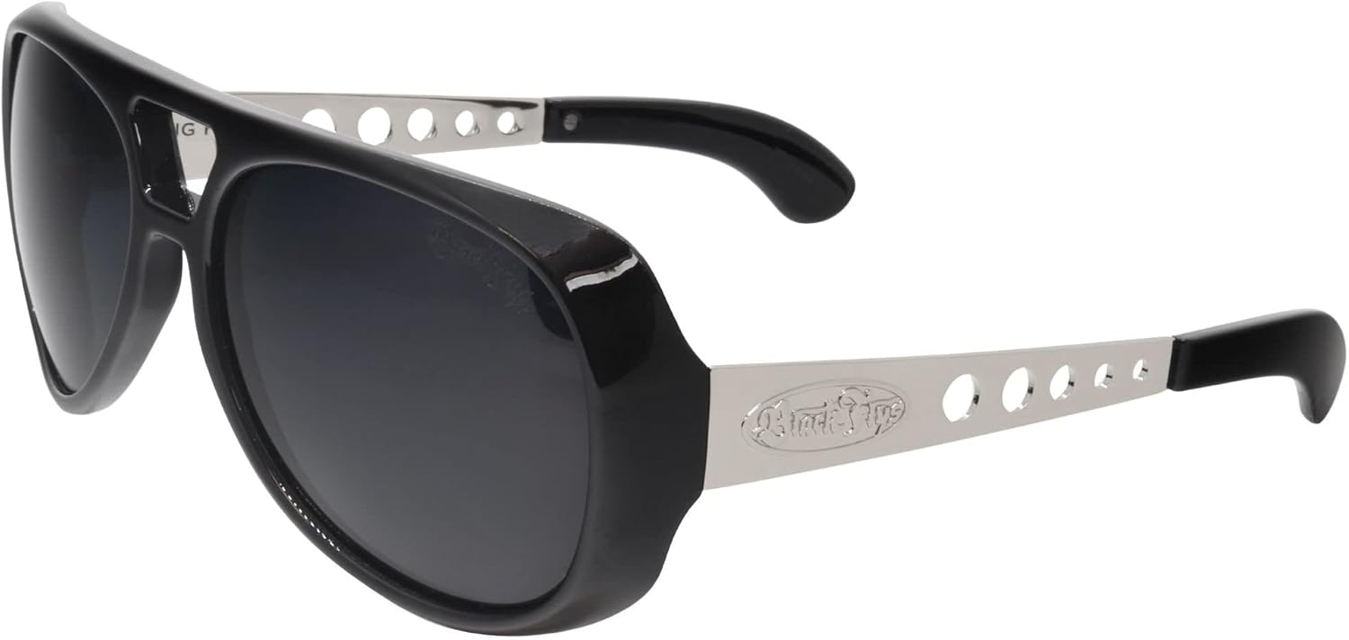 

Солнцезащитные очки Black Flys King Fly The King Lives, размеры: 62 мм-18 мм-132 мм, ширина 5,75 дюйма, высота 2,15 дюйма, дужка 5,15 дюйма Generic, Shiny Black-silver W/ Smoke Lens