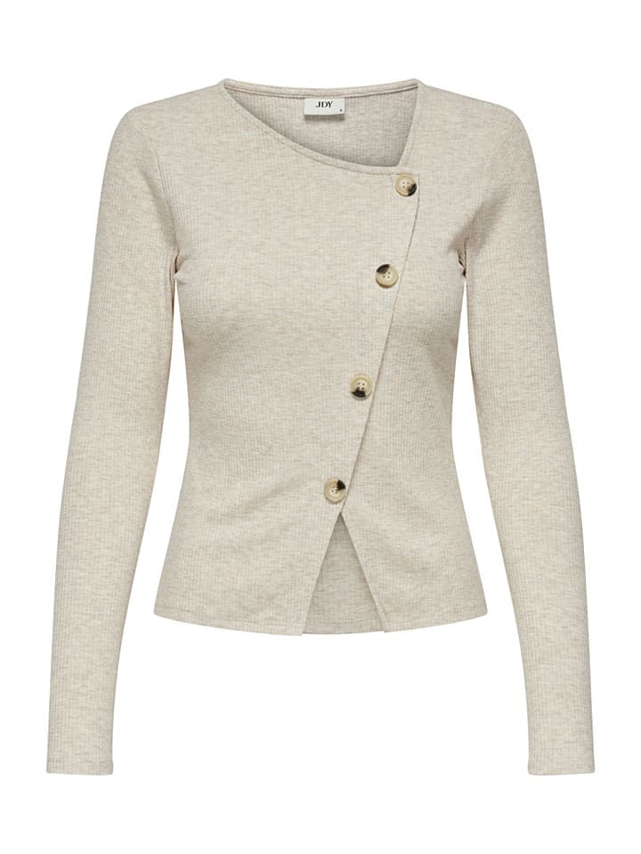 

JDY Футболка с длинными рукавами "Фрейя" бежевого цвета