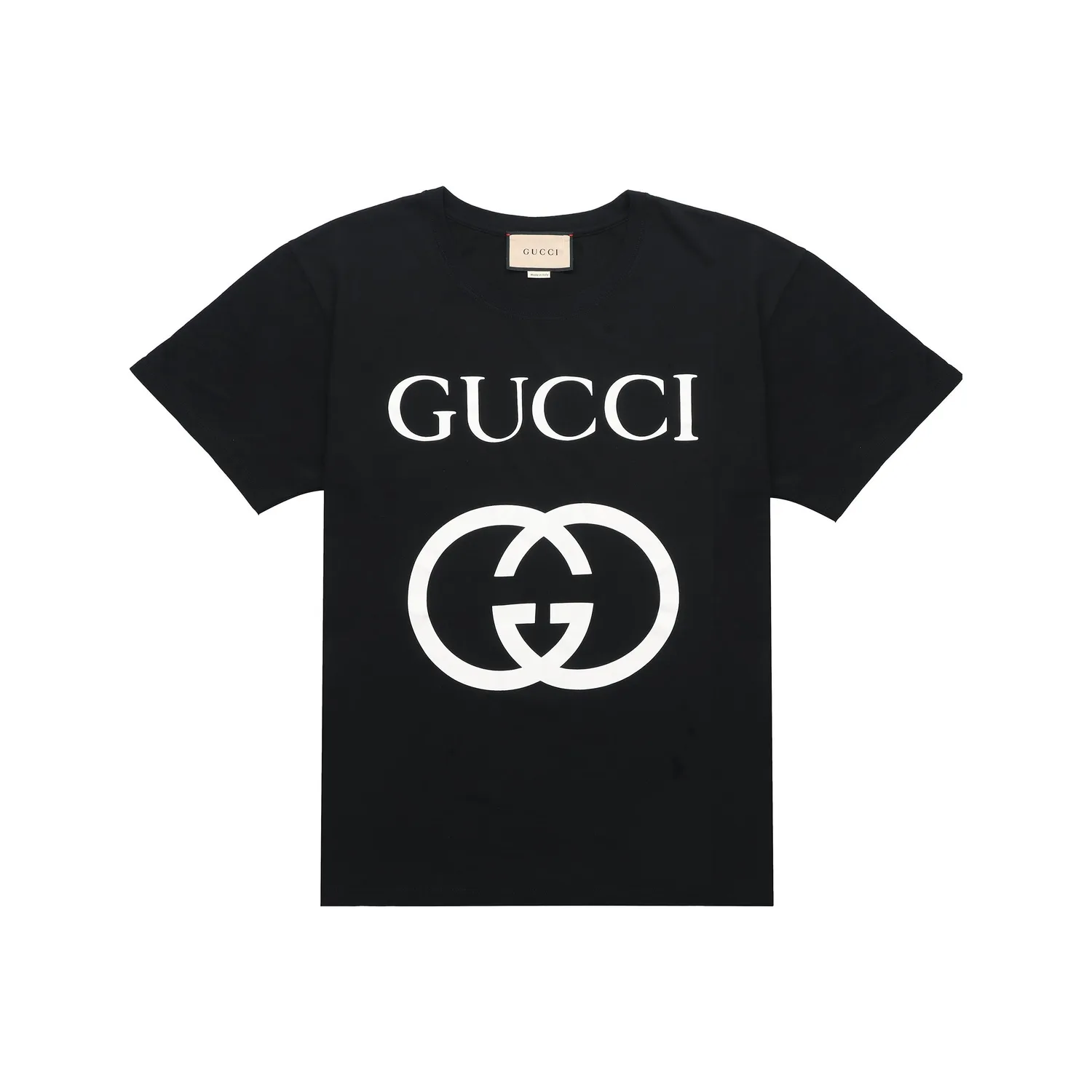 Футболка Gucci с логотипом, черная