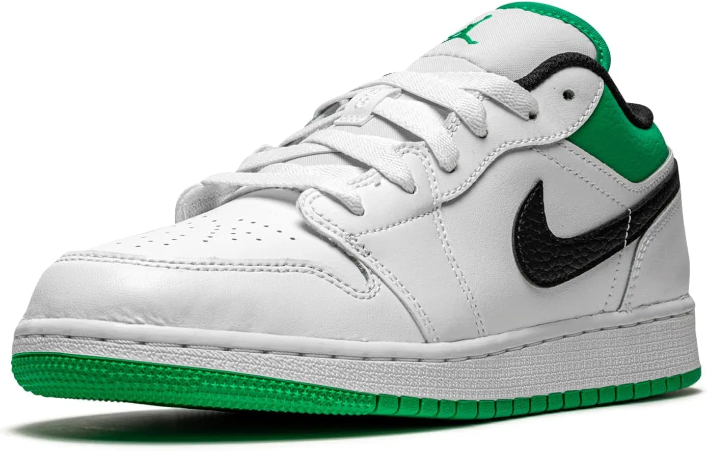 Кроссовки мужские Nike Air Jordan 1 Retro Low, Black Iron Grey Off Noir Dark — фото 4