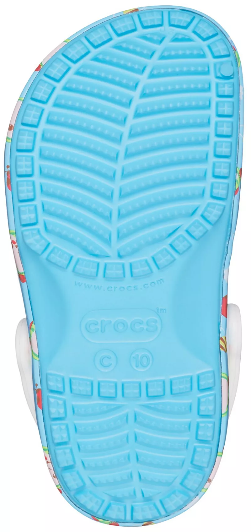 Классические сабо Crocs Toddler CoComelon, цвет Electric Blue — фото 3