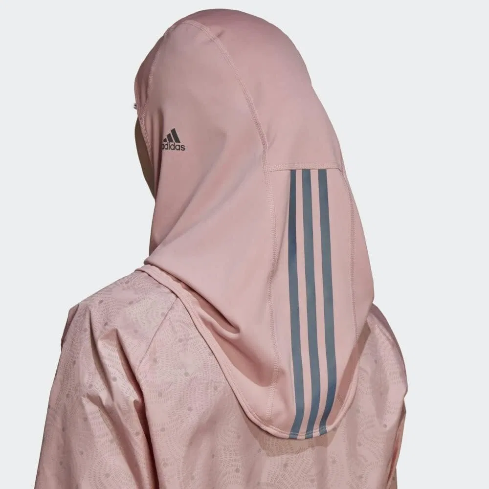 Женский спортивный хиджаб Run Icon 3-Stripes от adidas Adidas, Wonder Mauve — фото 4