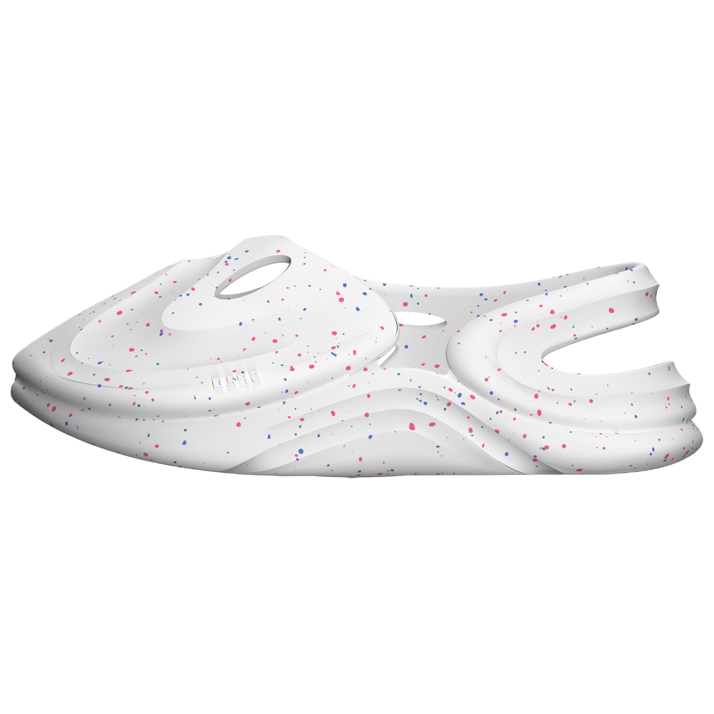 

Modme Клоги унисекс белые с черным горошком, цвет White with Black Dot