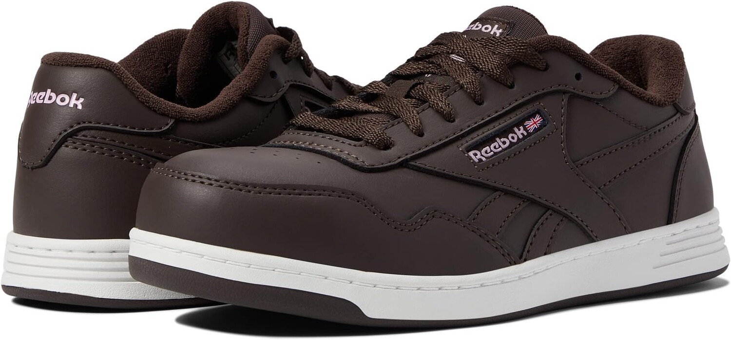 

Кроссовки Club Memt Work SD10 Comp Toe Reebok, коричневый/розовый