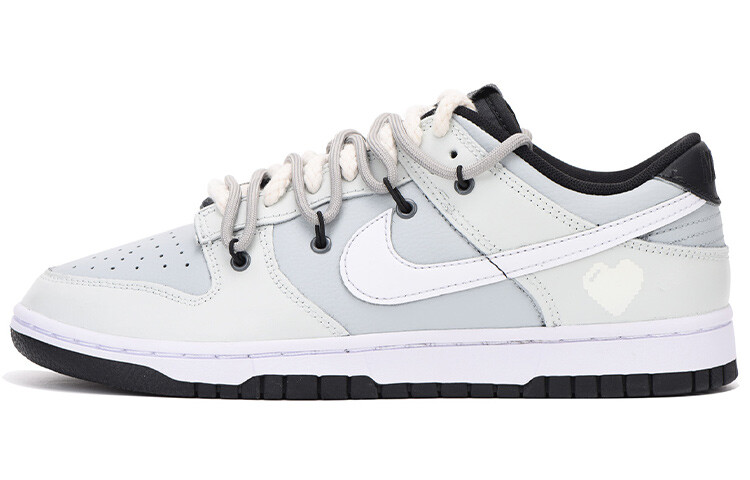 

Кроссовки для скейтбординга Dunk мужские низкие серые/белые Nike, Белый, Кроссовки для скейтбординга Dunk мужские низкие серые/белые Nike