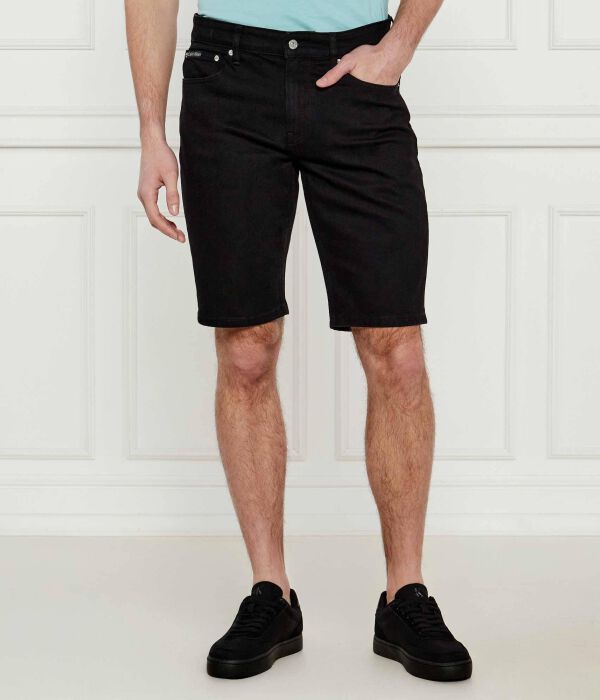 

Джинсовые шорты Regular fit Calvin Klein Jeans, черный