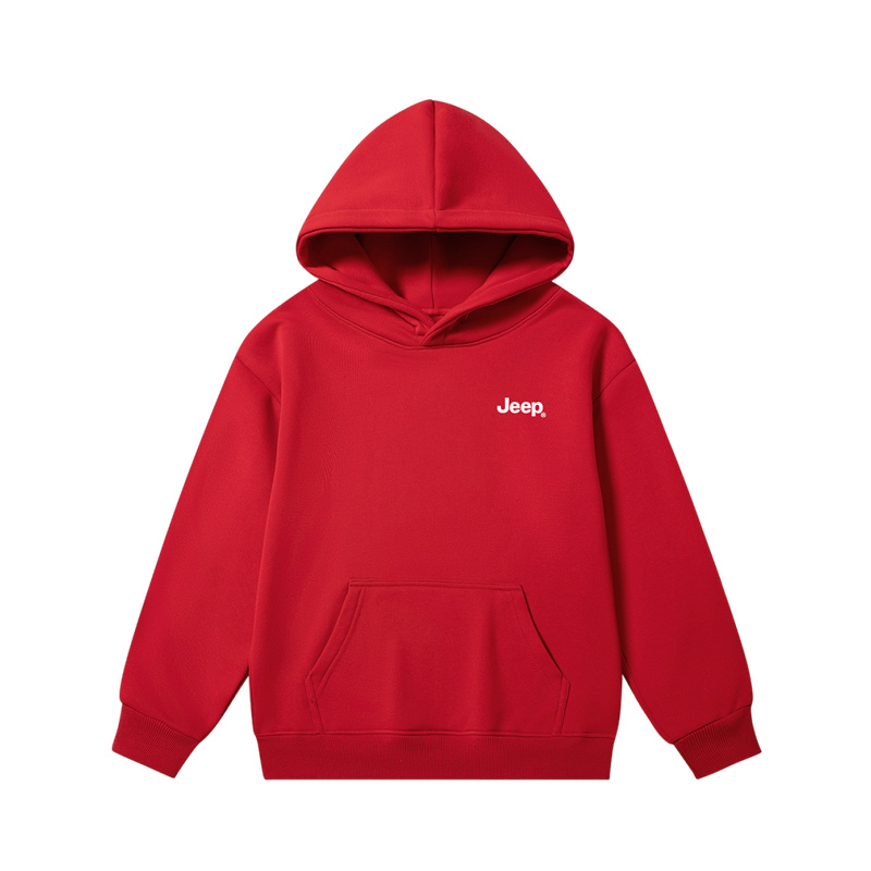 

Свитшот для подростков Jeep, new year красный