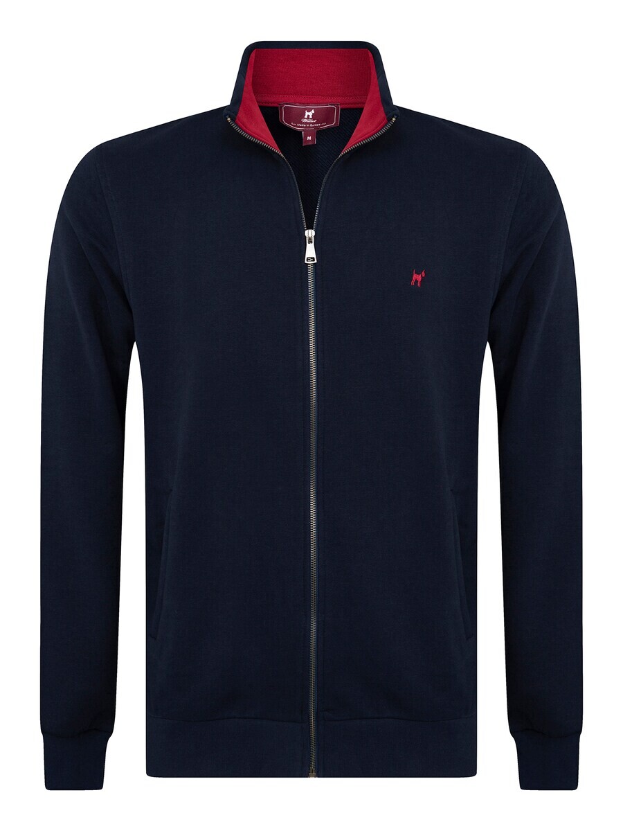 

Куртка на молнии Williot Zip-Up Hoodie, темно-синий