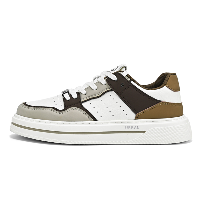 

URBAN AUTHENTIC Скользоустойчивые износостойкие легкие дышащие лоу-топ скейтбордские кроссовки унисекс цвета хаки, цвет Khaki