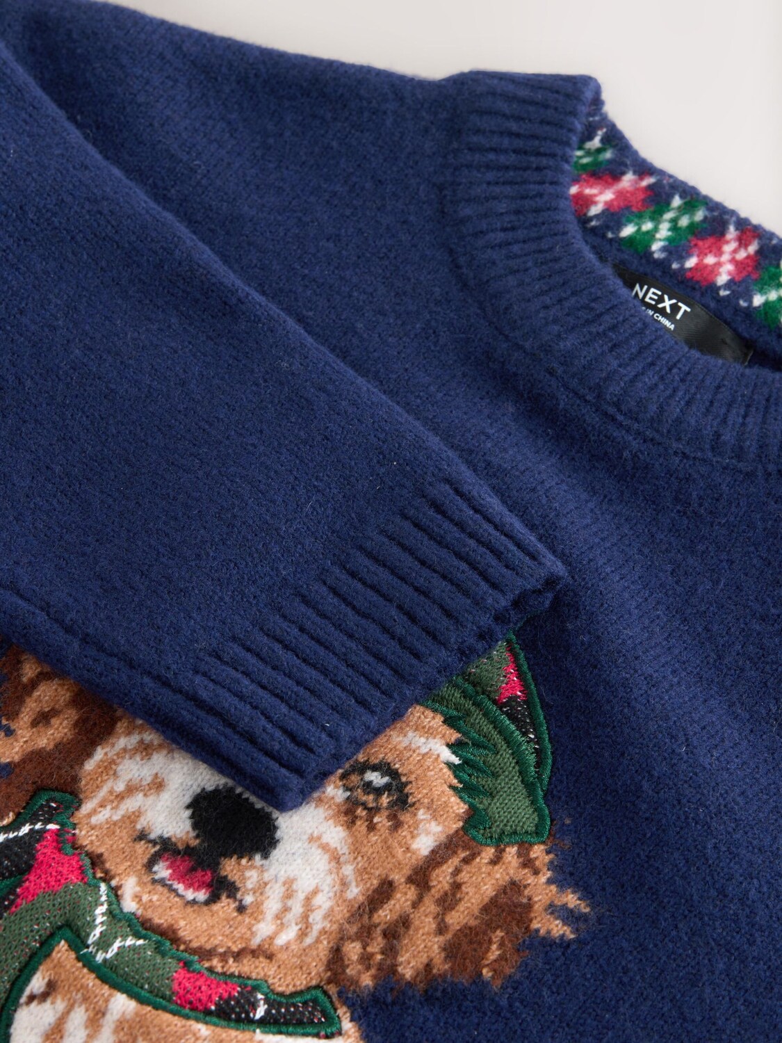 Next Свитер в цвете Marine Blue — фото 4