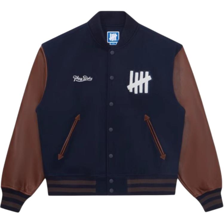 

UNDEFEATED Бейсбольная куртка мужская, Dark Royal Blue