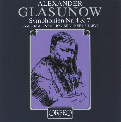 

CD диск Glazunov / Jarvi / Bamberg Symphony Orchestra: Symphonies 4 & 7