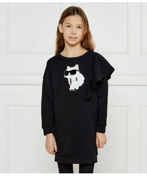

Платье Karl Lagerfeld Kids, черный