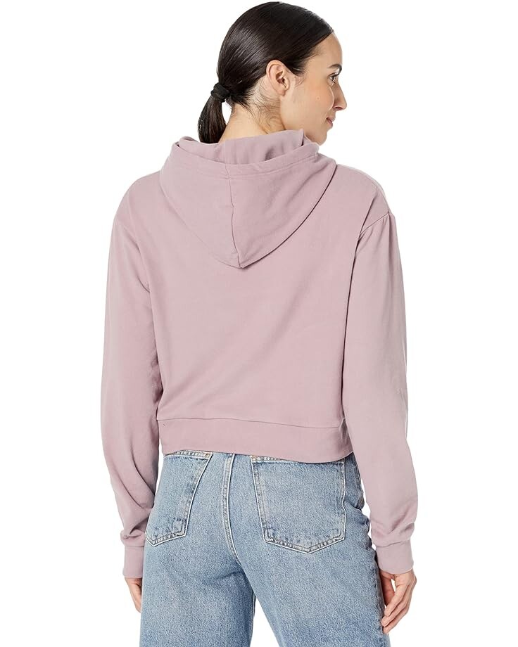 

Худи tentree Luxe Cropped Hoodie, цвет Lilac Chalk