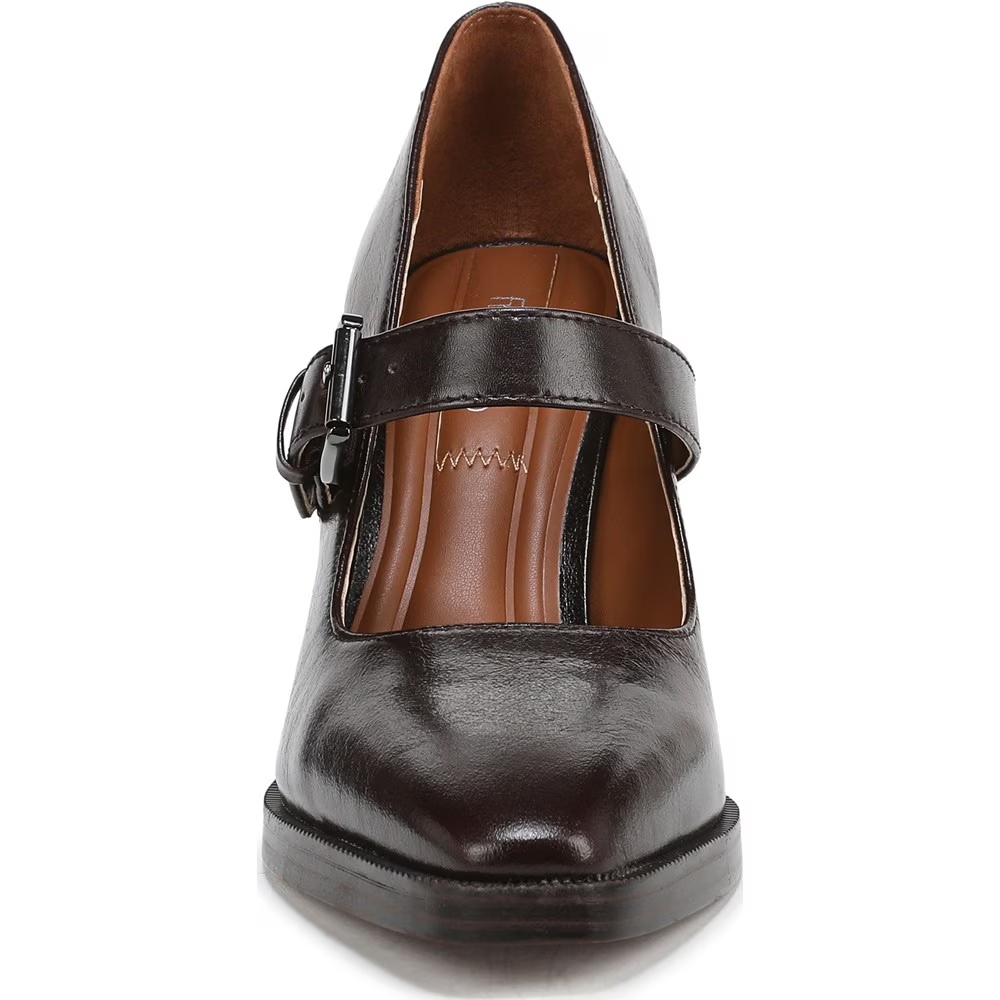 Туфли на ремешке Mary Jane Franco Sarto, dark brown leather — фото 3