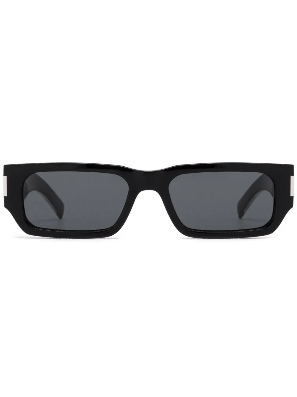 

Солнцезащитные очки Naked Wire в прямоугольной оправе Saint Laurent Eyewear, черный