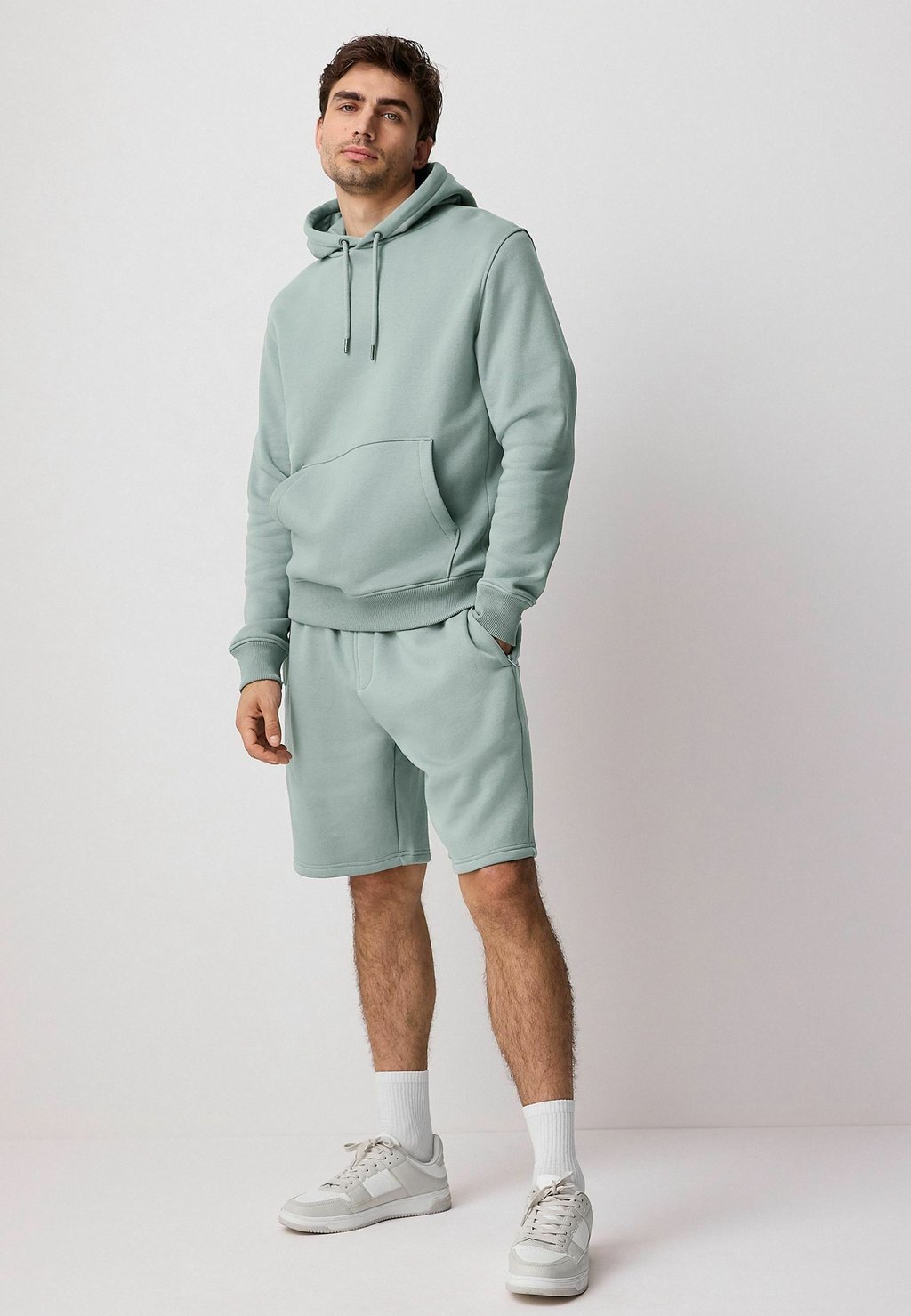 

Шорты REGULAR FIT - BRUSHED ZIP - Tracksuit bottoms Next, синий