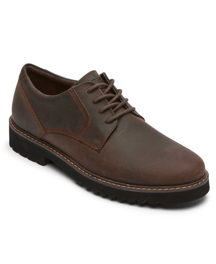 

Мужские оксфорды Maverick с простым носком Rockport, коричневый