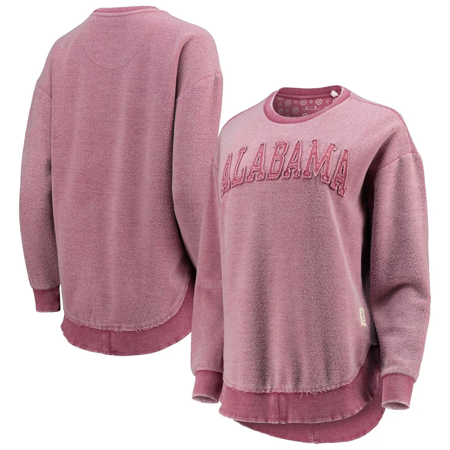 

Женский пуловер с пончовилем Pressbox Crimson Alabama Crimson Tide