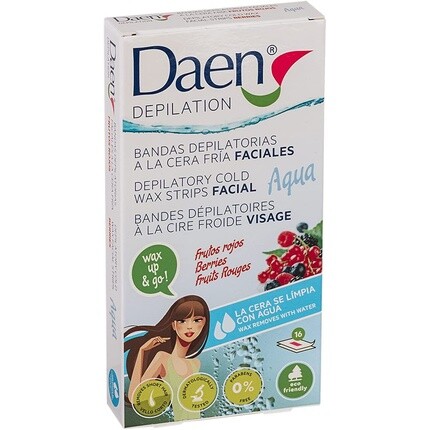 

Полоски для лица Aqua Wax Up Daen