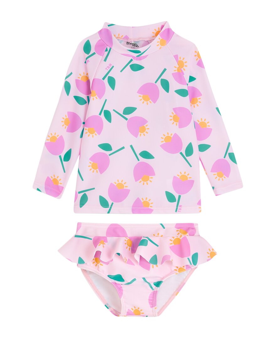 

Комплект для плавания Bonnie Mob: топ и шорты 2 в 1 The bonnie mob, розовый