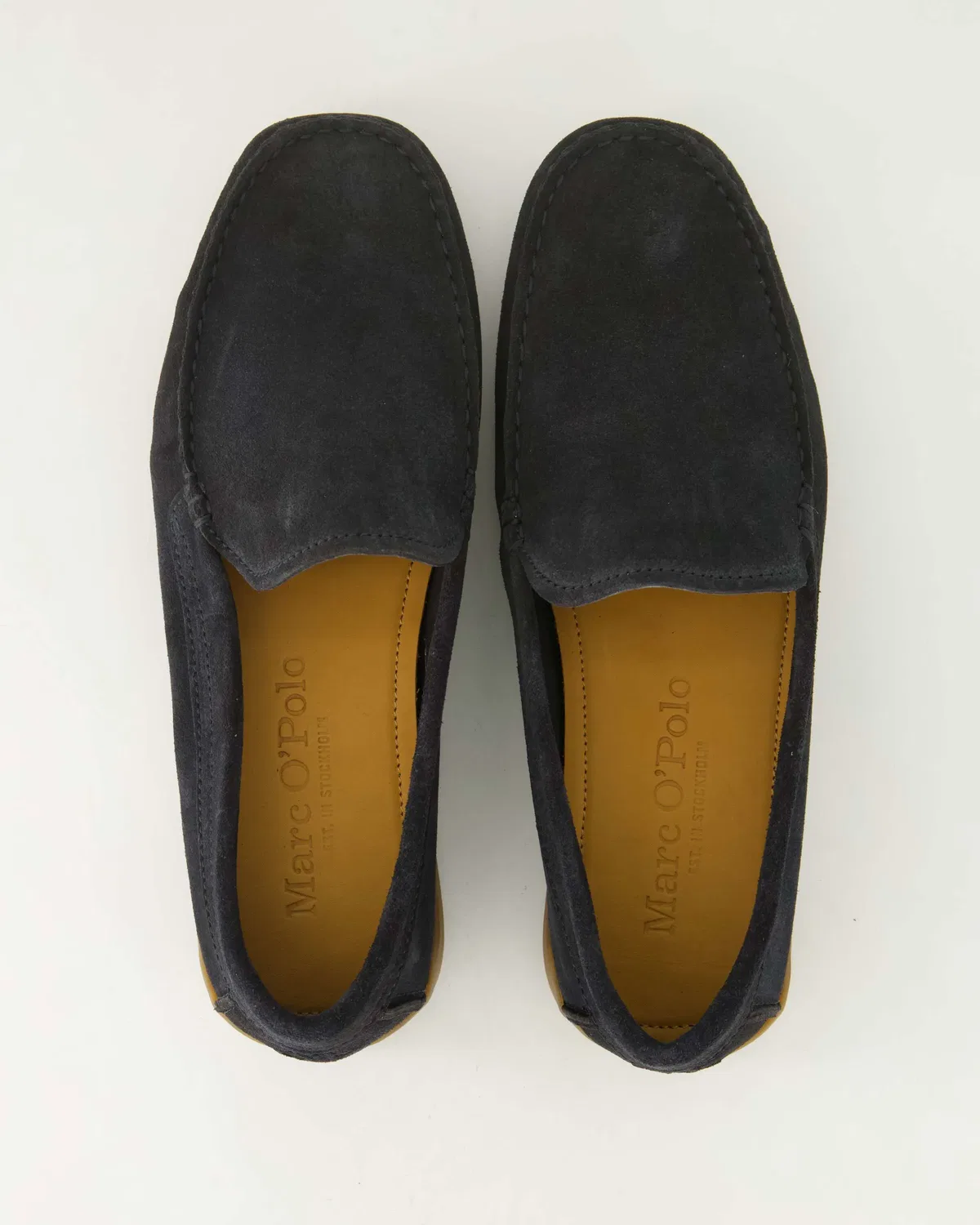 Slipper из велюра Marc O'Polo Shoes, синий — фото 4