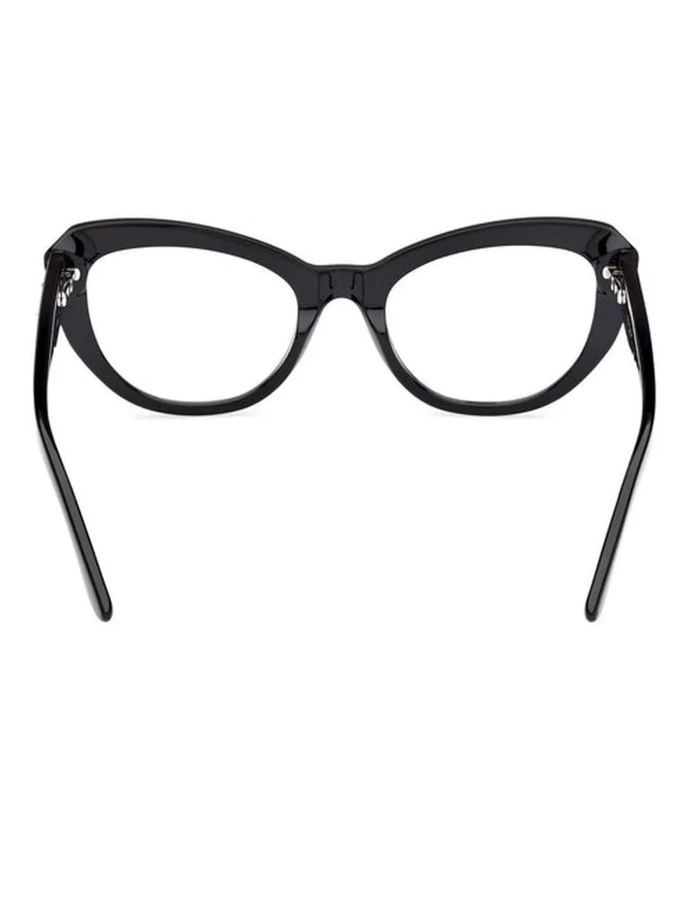 

Очки в геометрической оправе GUESS EYEWEAR, черный