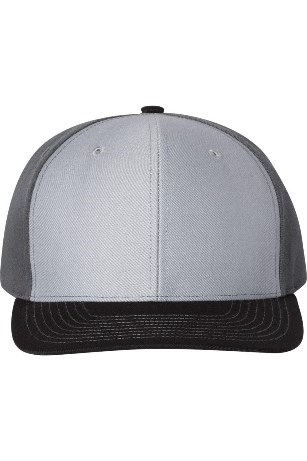 

Кепка дальнобойщика Richardson Twill Back, серый/угольный/черный