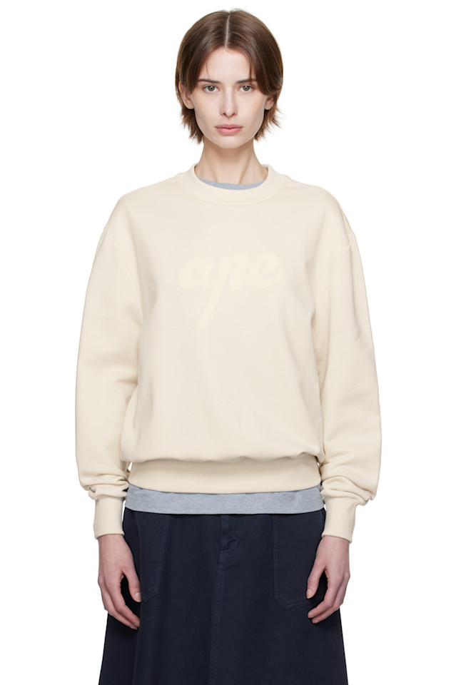 

Свитшот Ethan A.P.C., цвет mastic