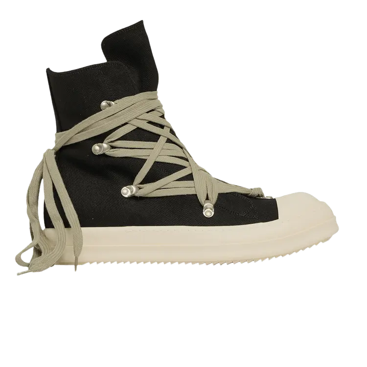 

Кроссовки Rick Owens DRKSHDW Megalaced Low, Black Milk