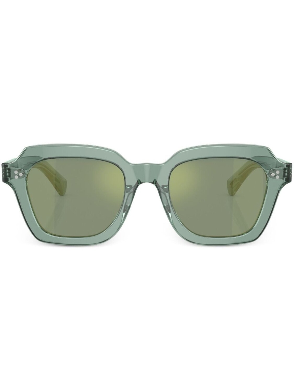 

Oliver Peoples солнцезащитные очки Kienna в квадратной оправе, зеленый