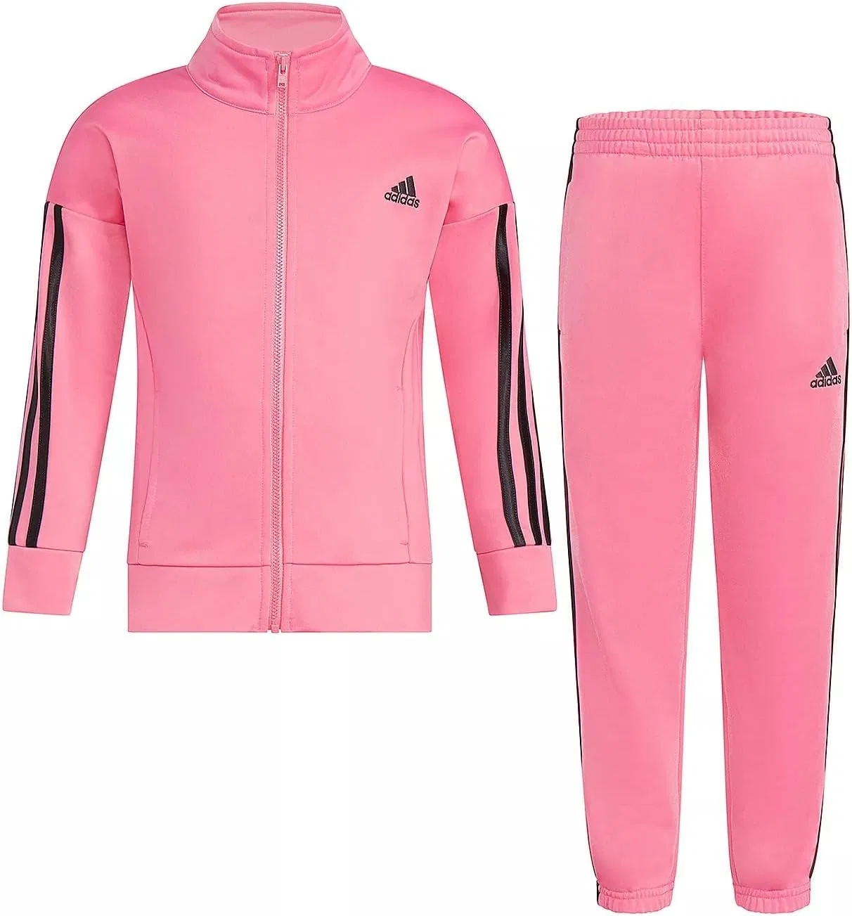 Детский спортивный костюм adidas, куртка и брюки, Magenta Pink