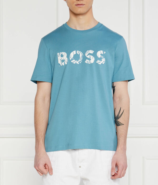

Футболка te_bossocean Regular fit Boss Orange, синий
