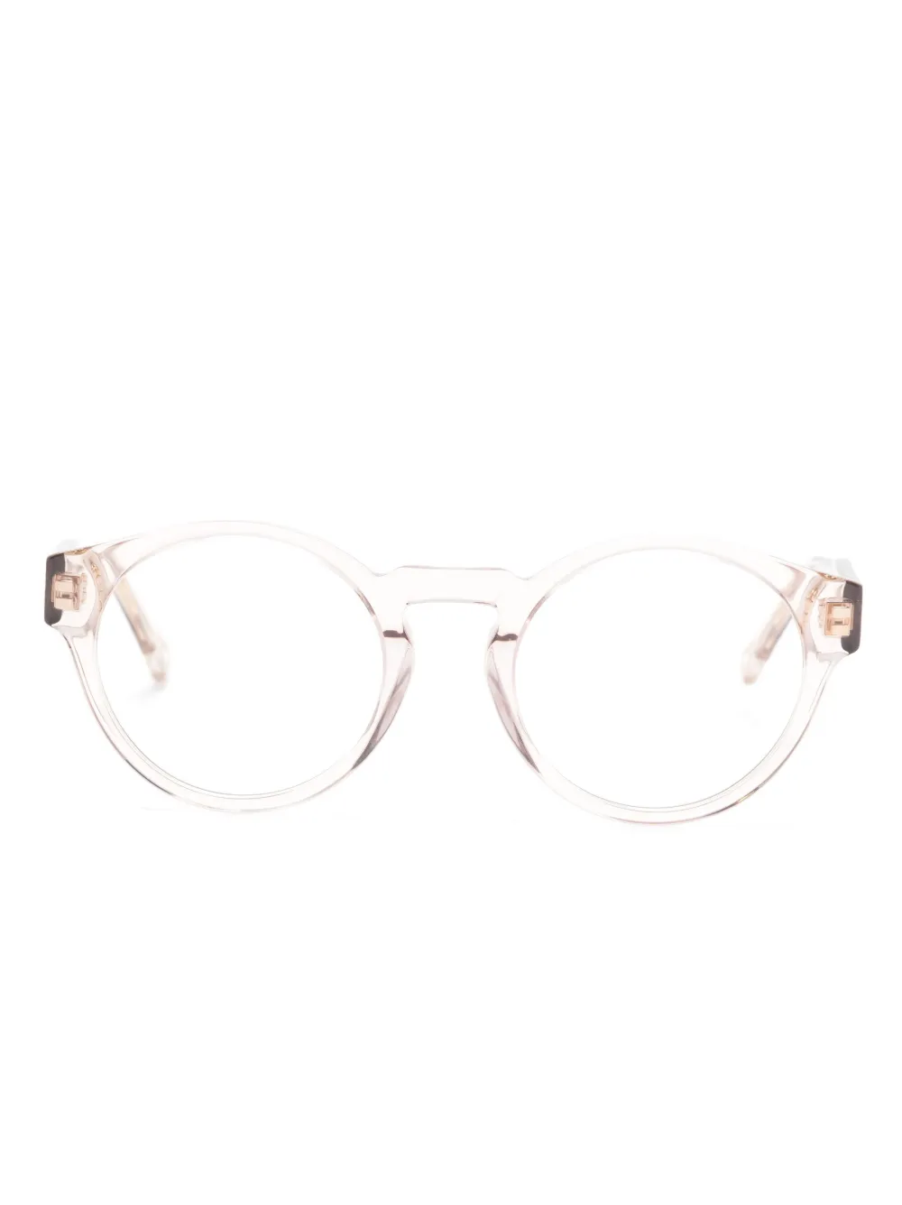 

Очки в круглой оправе Chloé Eyewear, нейтральный