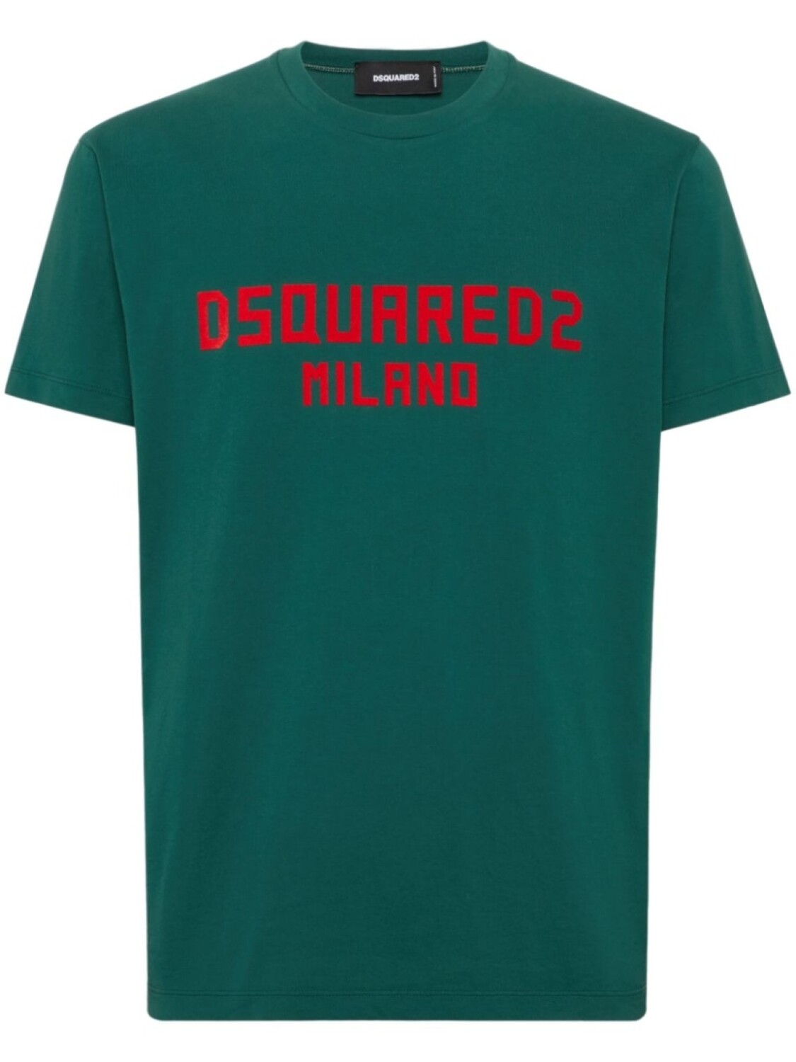 

DSQUARED2 футболка с логотипом, зеленый