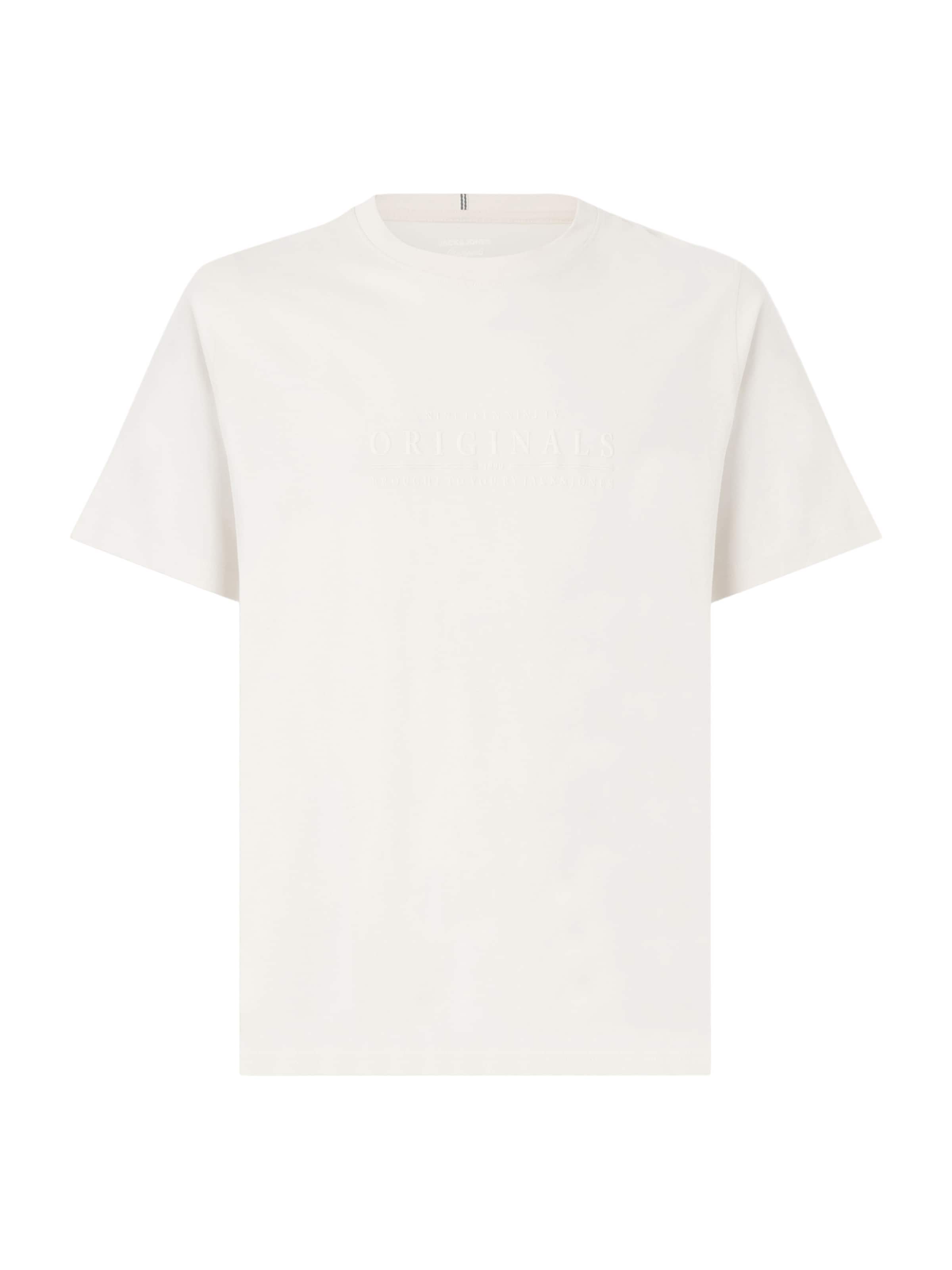 

JACK & JONES Футболка 'JORCATSKILLS' в белом цвете