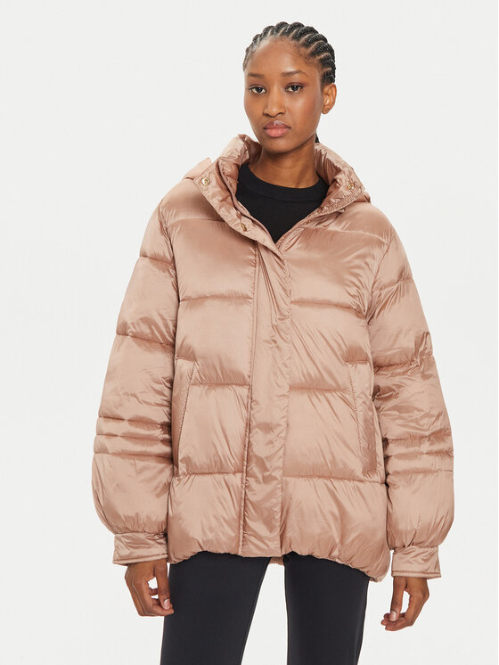 

Зимняя куртка свободного покроя 242TP2300 Twinset, бежевый