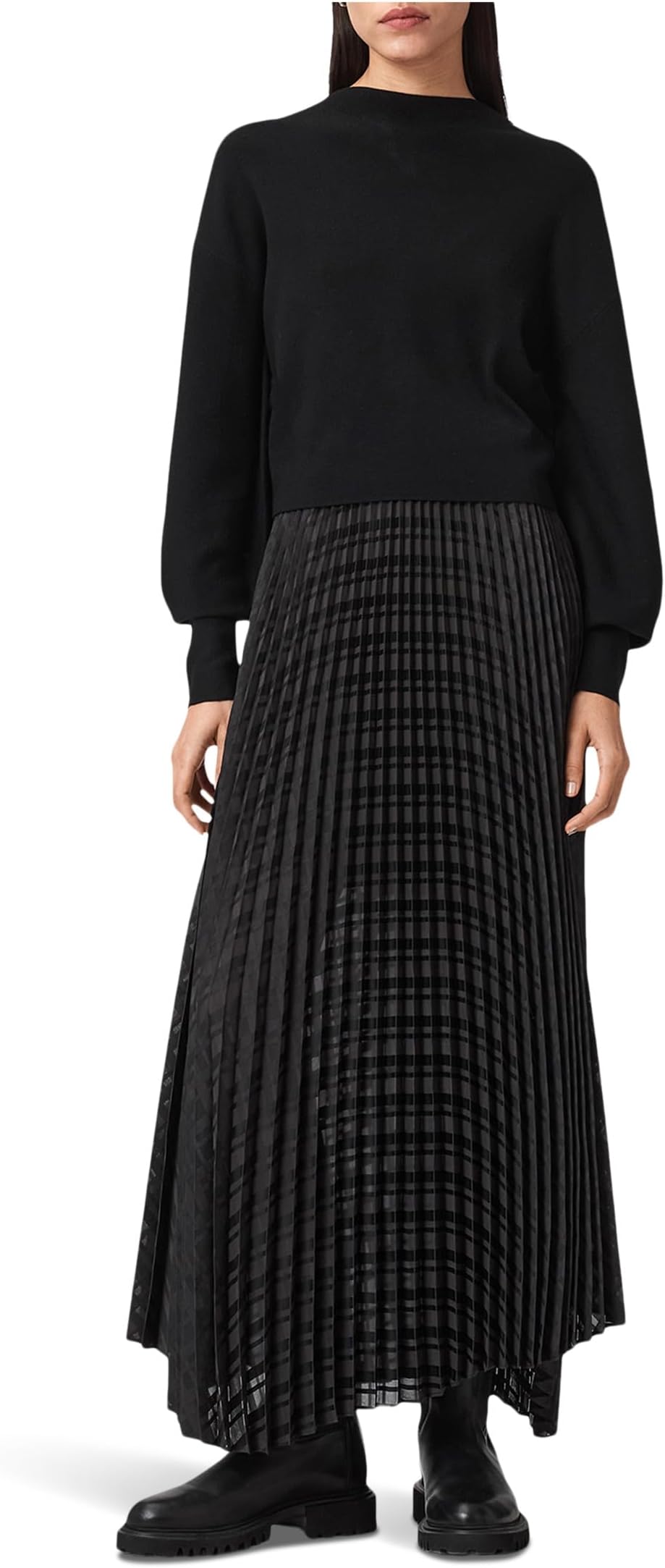 

Платье AllSaints Sinead Dress, черный